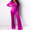 Sexy Suit Wide-leg Pants Two-piece Suit