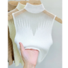Summer Women's Underwear Tops Half Turtle Neck
